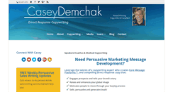 Desktop Screenshot of caseydemchak.com