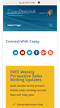 Mobile Screenshot of caseydemchak.com